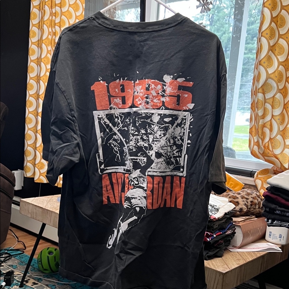 NWOT Jordan 1985 Graphic Black T-Shirt